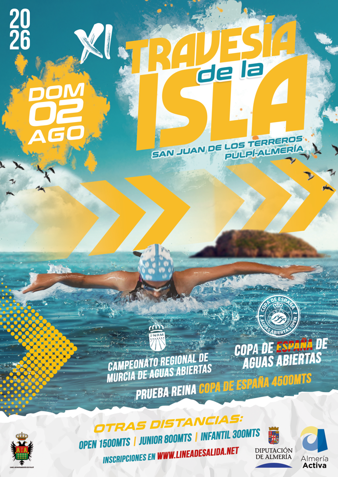 Almería Activa. Eventos de interés turístico deportivo. Travesía de la Isla. Pulpí 02-08-26